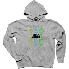 Arctic Monkeys Steep Wave Gri Kapşonlu Sweatshirt Hoodie