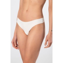 Türen Kadın Lazer Kesim Pamuklu String Külot 912/EKRU