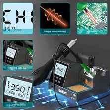 Bakon BK602 Pro Intelligent 2 In 1 Havya Istasyonu