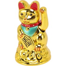 Şans Kedisi El Sallayan Pilli Kedi Biblo Japon Şan Getiren Uğurlu Kedi