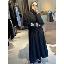 Poplin Etek Siyah