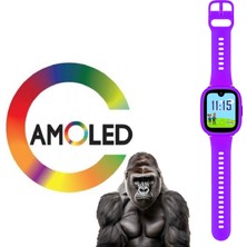 Wiky Watch 5 Plus Akıllı Çocuk Saati - Görüntülü Arama, Gps, Sos, Sağlık Takibi, Güvenli Alan Mor