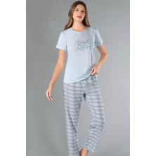 ALPERİ KISA KOL PİJAMA TAKIMI 780-40