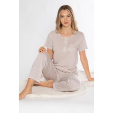 Alperi Kısa Kol Yazlık Pijama Takımı Alperi 780-53