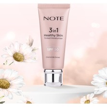 Note Cosmetics 3 İn 1 Healthy Skin Tinted Moisturizer 50 Spf Krem x 2 Adet