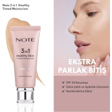 Note Cosmetics 3 İn 1 Healthy Skin Tinted Moisturizer 50 Spf Krem x 2 Adet