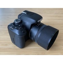 CAN0N Ef 50MM F1.8 Stm Lens Parasoley Siyah / Tek Ebat
