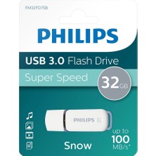 Philips Snow 32 GB LED Göstergeli Super Speed USB 3.0 Flash Bellek
