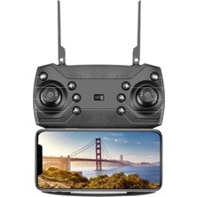 E99 Pro Rc Drone 4K Hd Kamera Katlanabilir Wıfı Fpv Yüksek Performans Siyah Kumandalı Geniş Açı Profesyonel Ufak