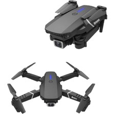 E99 Pro Rc Drone 4K Hd Kamera Katlanabilir Wıfı Fpv Yüksek Performans Siyah Kumandalı Geniş Açı Profesyonel Ufak