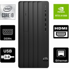 Hp Protower 290 G9 Intel I9-12900K 6B2U8EA-809 8gb 1tb A1000 8 GB Windows 11 Pro Masaüstü Bilgisayar