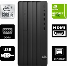 Hp Protower 290 G9 Intel® Core I5-12500 6B2U8EA-123 64GB 4tb Quadro Nvidia GT730 4gb Freedos Masaüstü Bilgisayar