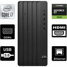 Hp Protower 290 G9 Intel I7-12700KF 6B2U8EA-276 24GB 256GB Msı Gt 1030 4gb Freedos Masaüstü Bilgisayar