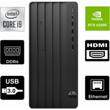 Hp Protower 290 G9 Intel I9-12900K 6B2U8EA-834 8gb 1tb A2000 12 GB Windows 11 Pro Masaüstü Bilgisayar