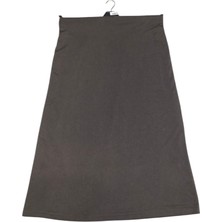 Ece Giyim Kadın Beli Lastikli Astarlı Ince Penye Çan Etek