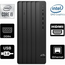 Hp Protower 290 G9 Intel I9-12900K 6B2U8EA-323 64GB 4tb Intel UHD Grafik Kartı 770 Freedos Masaüstü Bilgisayar