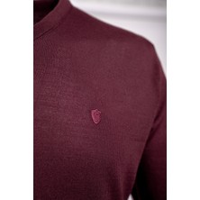 Bordo V Yaka Yaka  Triko