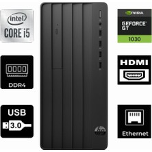 Hp Protower 290 G9 Intel® Core I5-12500 6B2U8EA-124 8gb 256GB Msı Gt 1030 4gb Freedos Masaüstü Bilgisayar