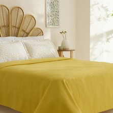 Karaca Home Lina Bambu Çift Kişilik Pike Takımı Sarı