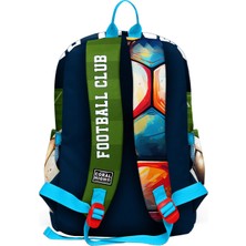 Coral High Kids Lacivert Futbol Desenli 3’lü Okul Çanta Seti SET0123779