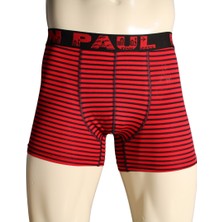 Kenn Paul 2'li Erkek Desenli Pamuklu Lüks Boxer | Yumuşak Kumaş |
