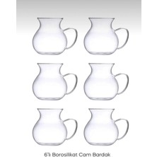 6 Lı Keyfi Ala Borosilikat Çay Bardağı Pinterest Bardak