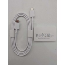 Samsung Orijinal USB Type-C  Kablo Çift Taraf Type C Hızlı Şarj Destekli 1.8 Metre %100 Orjinal Tablet ve Telefon Uyumludur