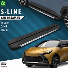 S-Dizayn Toyota C-HR 2 S-Line Krom Yan Basamak 173 Cm 2023 Üzeri A+ Kalite