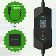 Truwatt ZT505 Taşınabilir Elektrikli Araç Şarj Cihazı 32A/22KW/380V (5 Metre)