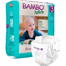 Bambo Nature No:3 Ekolojik Bebek Bezi 4-8 kg 28'li