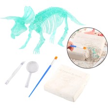 Kids Dinozor Arkeoloji Dino Oyuncak Triceratops (Yurt Dışından)