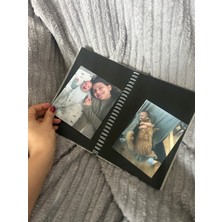 Siyah Sayfalı Defter -Beyazjel Kalem ile