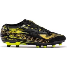 Joma Supercopa 2301 Black Lemon Fluor Fırm Ground Ayakkabı Yetişkin