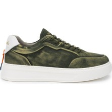 Barracuda Erkek Hakiki Deri Yeşil/beyaz Sneakers & Spor Ayakkabı 511 BU3510A Erk Ayk Y24 Denım Verde/bıanco