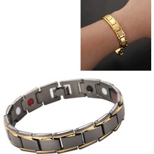 YKD Store Erkekler Ayrılabilir Titanyum Çik Manyetik Terapi Bilezik Takı (Yurt Dışından)