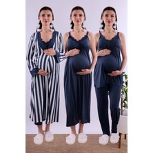 Lacivert Hamile Lohusa Set BYL290362