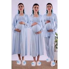 Mavi Hamile Lohusa Set BYL224052