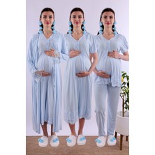 Mavi Hamile Lohusa Set BYL280262