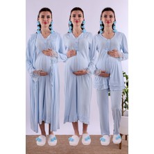 Mavi Hamile Lohusa Set BYL224262