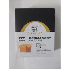 Sentor Permanent Kalemi Siyah 12'li