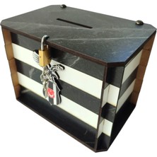 Kumbara - Parabox Ahşap Tip Box Taraftara Özel