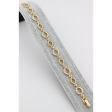 Stil Incisi/xupıng Jewelry Hallow Zirkon Taşlı Bileklik