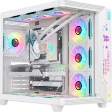 Alltech White Crystal 64X Ryzen 7 7700 64GB Ddr5 2tb Nvme M.2 RTX4060 Ekran Kartlı Oyuncu Bilgisayarı