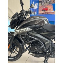 Bajaj Pulsar NS200 Özel Yapım Mat Siyah 6 Takozlu Koruma Demiri