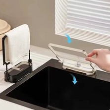 Fileli Pratik Lavabo Süzgeci Vakumlu Beyaz Lavabo Süzgeci 50 Adet File Hediyeli