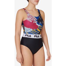 Fila Kadın Mayo Allover Print Onepiece LW411143