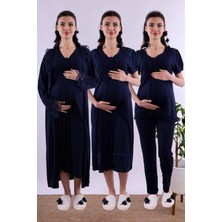 Lacivert Hamile Lohusa Set BYL280262