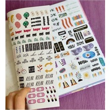 Konuşan Ajanda 17X24 P Vitamini Eksikliğim Var Sticker'lı Tarihsiz Haftalık Planlayıcı