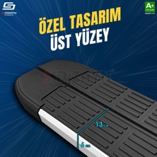 S-Dizayn Peugeot 3008 3 Hybrid S-Line Aluminyum Yan Basamak 183 cm 2024 Üzeri A+ Kalite