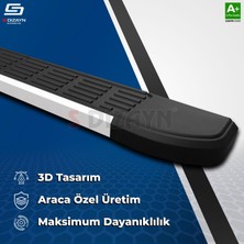 S-Dizayn Peugeot 3008 3 Hybrid S-Line Aluminyum Yan Basamak 183 cm 2024 Üzeri A+ Kalite